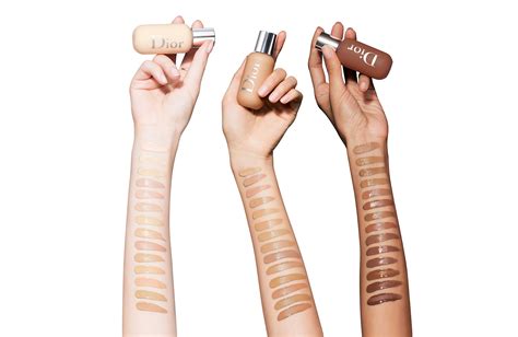 swatch dior backstage fond de teint|Dior Backstage face foundation.